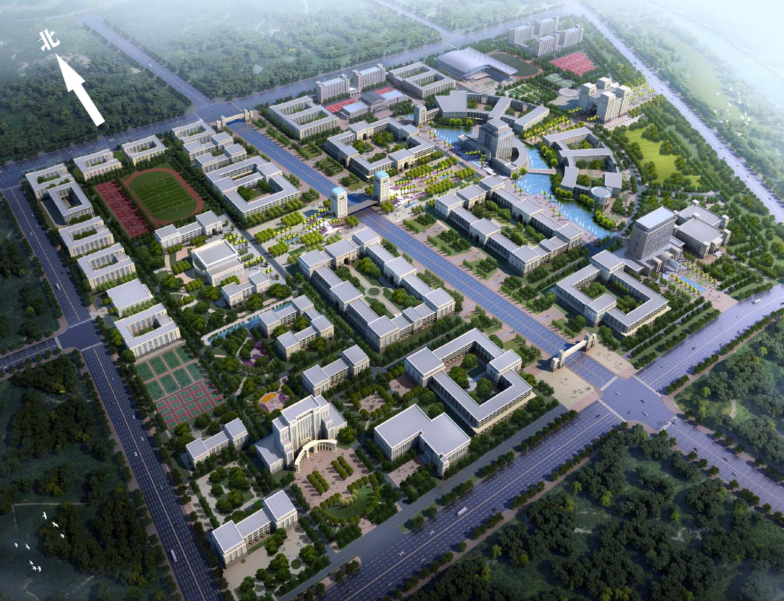 校园地图-德州学院